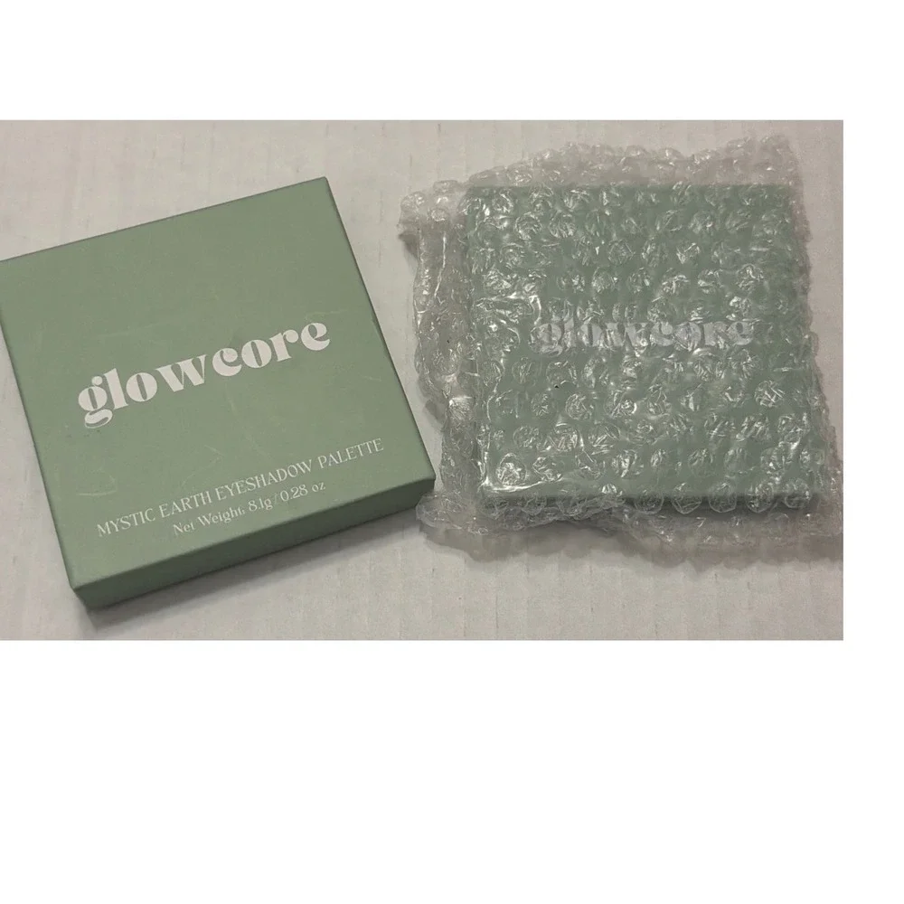 Glowcore Mystic Earth Eyeshadow Palette 9 Pan Matte Shimmer Cruelty Free NEW